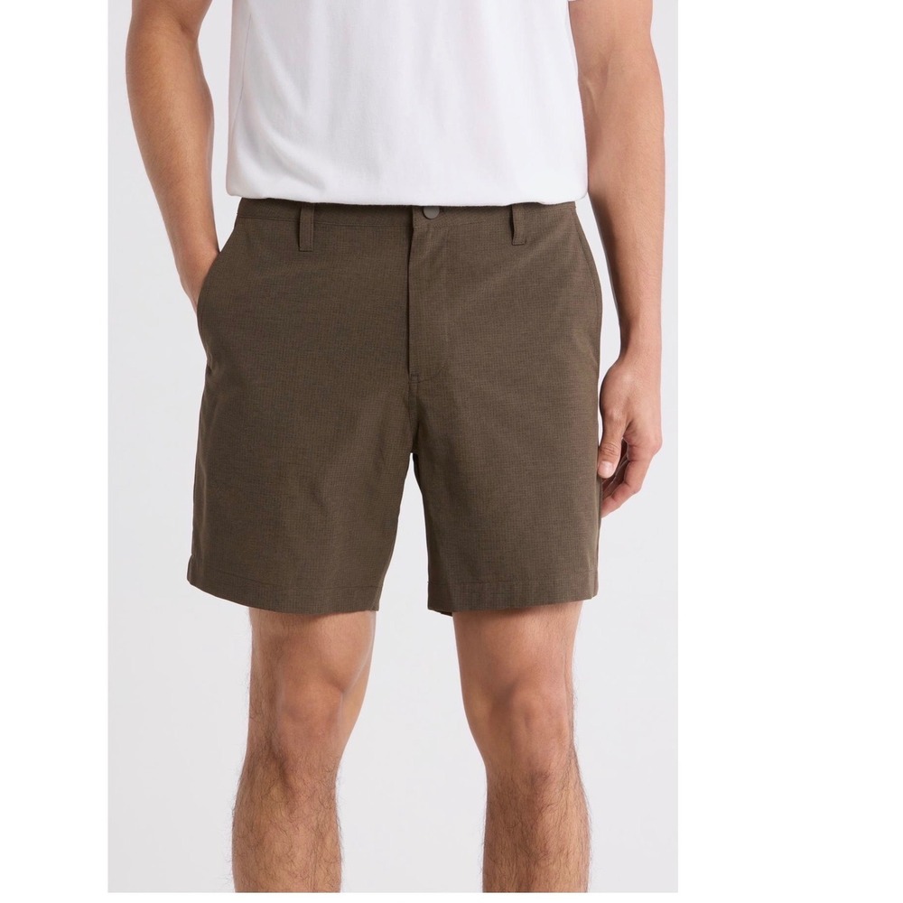 Z by Zella Breeze Short Mens 38 Olive Tuscan Green Performance Hiking
